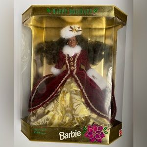 1996 Happy Holidays Barbie African American